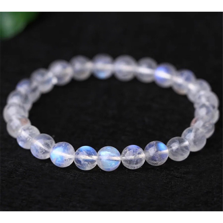 Blue Moonstone Bracelet | Natural Crystals and Energy for Women