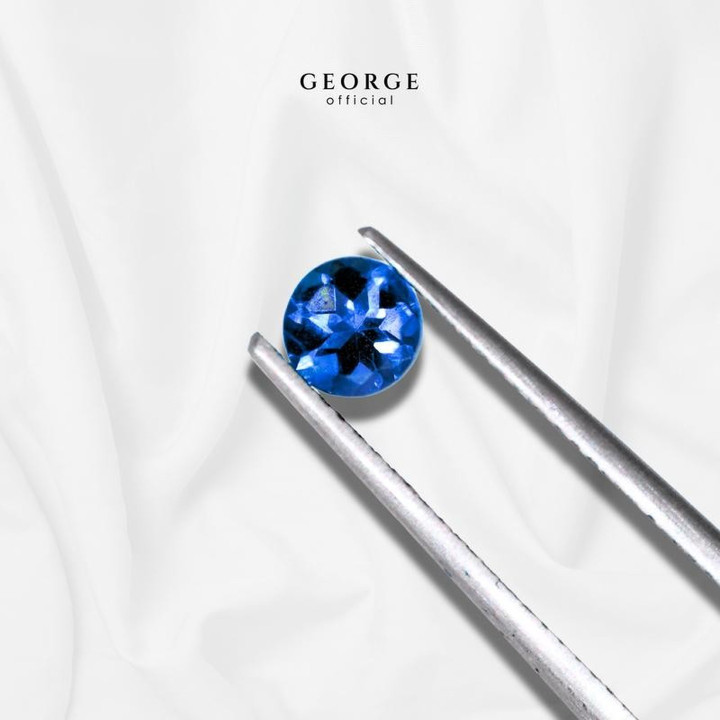 Genuine Blue Sapphire: Round Brilliant (1-5.5mm) | George Jewelry