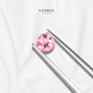 Genuine Pink Sapphire Round Brilliant Cut - George Jewelry