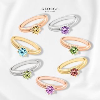 Birthstone Rings | Gemstone Collection by GEORGE Jewelry