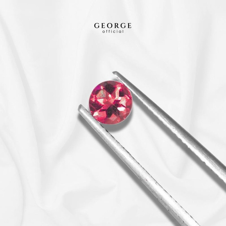 Genuine Ruby and Sapphire Earrings - GGRBR by George Jewelry