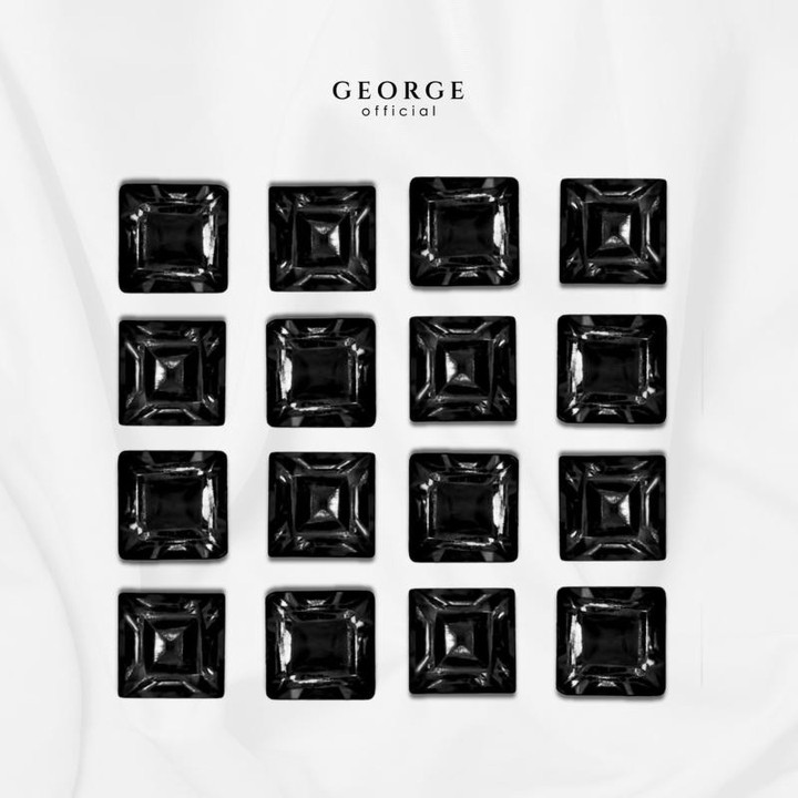 GGONS Onyx Square Step Cut Gemstones | 2-7mm