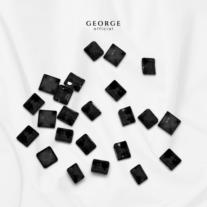 GGONS Onyx Square Step Cut Gemstones | 2-7mm