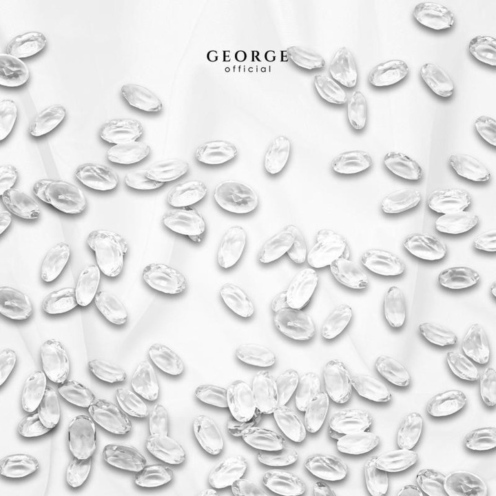 Echter weißer Topas im Ovalschliff – George Jewelry