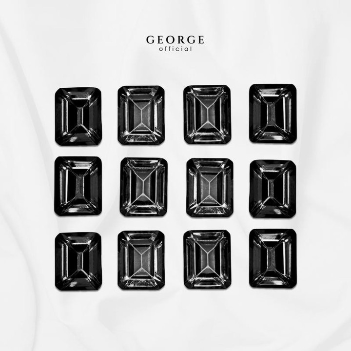 Emerald Cut Onyx Gemstones | George Jewelry