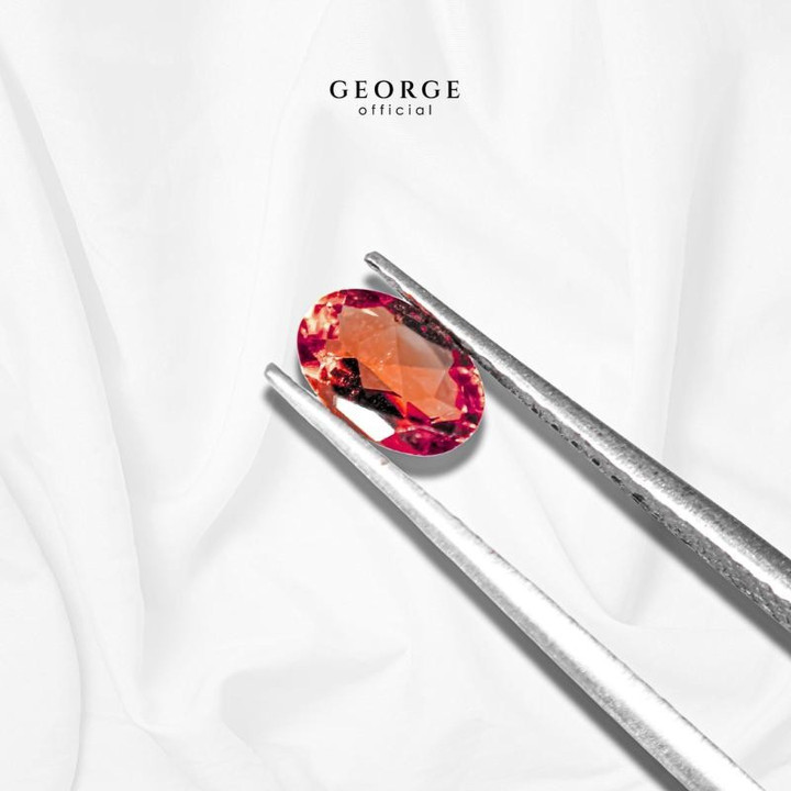 Genuine Garnet Oval Gemstones | George Jewelry