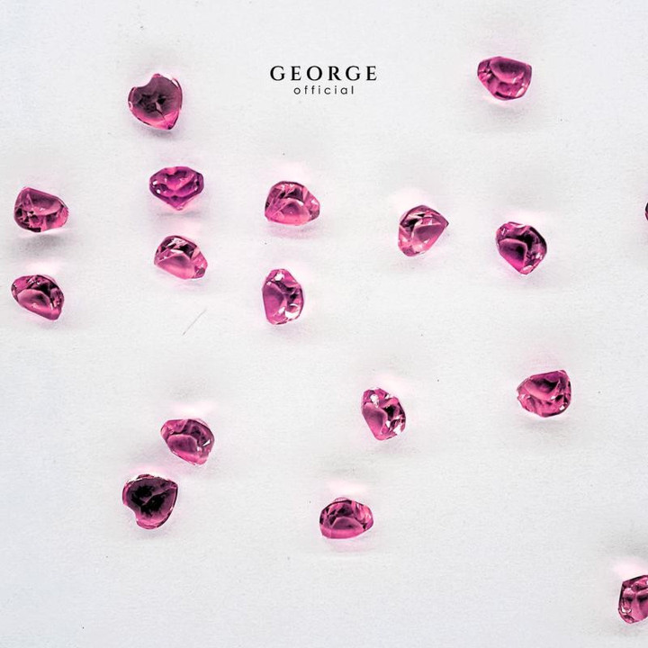 Véritables grenats rhodolites taille cœur | GGRHH