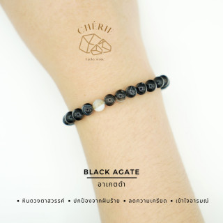 Black Agate Crystal: Intuition and Protection by Cherie Lucky