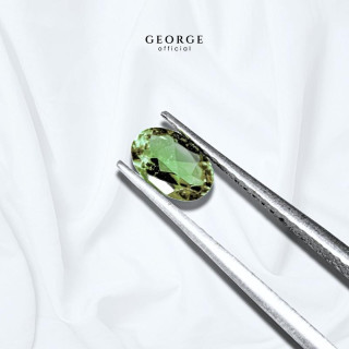 Green Sapphire Oval Cut Gemstones | George Jewelry