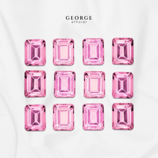 Emerald Cut Tourmaline Stones | Genuine Gemstones by George Jewelry