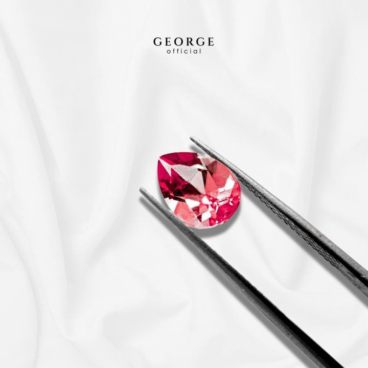 Genuine Ruby Pear Cut Gemstones | George Jewelry