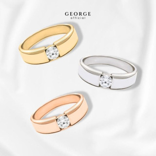 Birthstone Ring with 7 Gemstones | White/Yellow/Rose Gold
