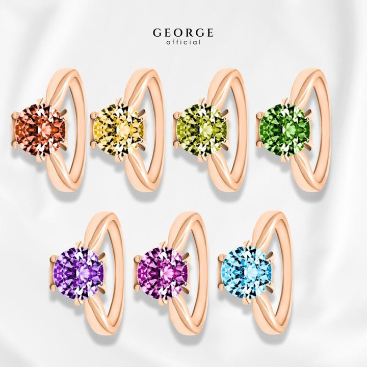 Birthstone Rings | Colorful Gemstones by GEORGE Jewelry