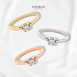 Gemstone Birthstone Rings by GEORGE Jewelry