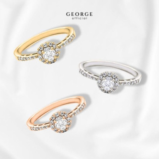 Birthstone Rings | Gemstone and Sterling Silver by GEORGE