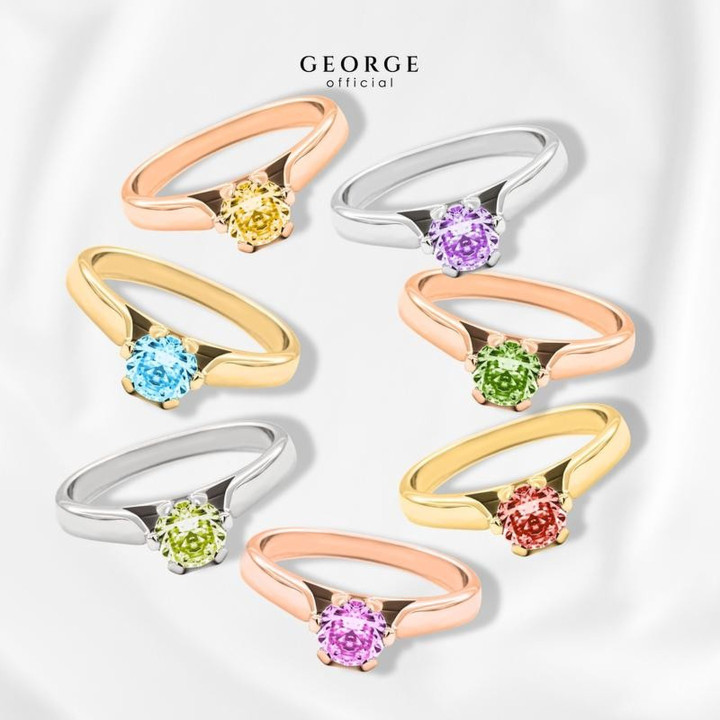 Birthstone Rings | Gemstone Elegance by GEORGE Jewelry