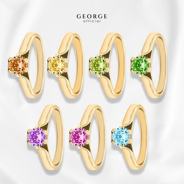 Birthstone Rings | Gemstone Elegance by GEORGE Jewelry
