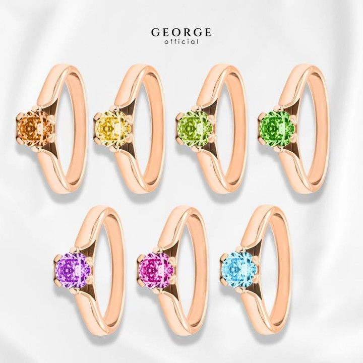 Birthstone Rings | Gemstone Elegance by GEORGE Jewelry