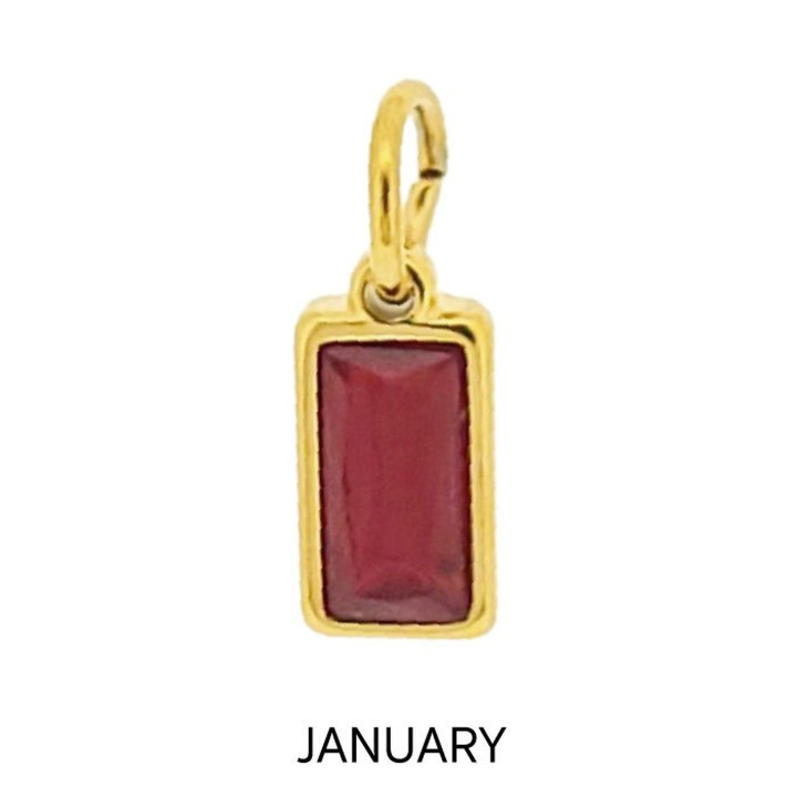 Colección Demoure: Collares con dije de piedra natal personalizados