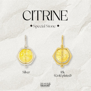 Sterling Silver Citrine Necklace: Enhance Power and Success