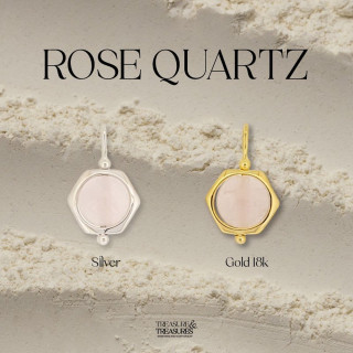 Sterling Silver Rose Quartz Necklace | Gift for Her