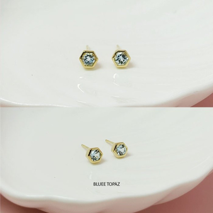 Genuine Gemstone Earrings | Sterling Silver, Balance and Harmony