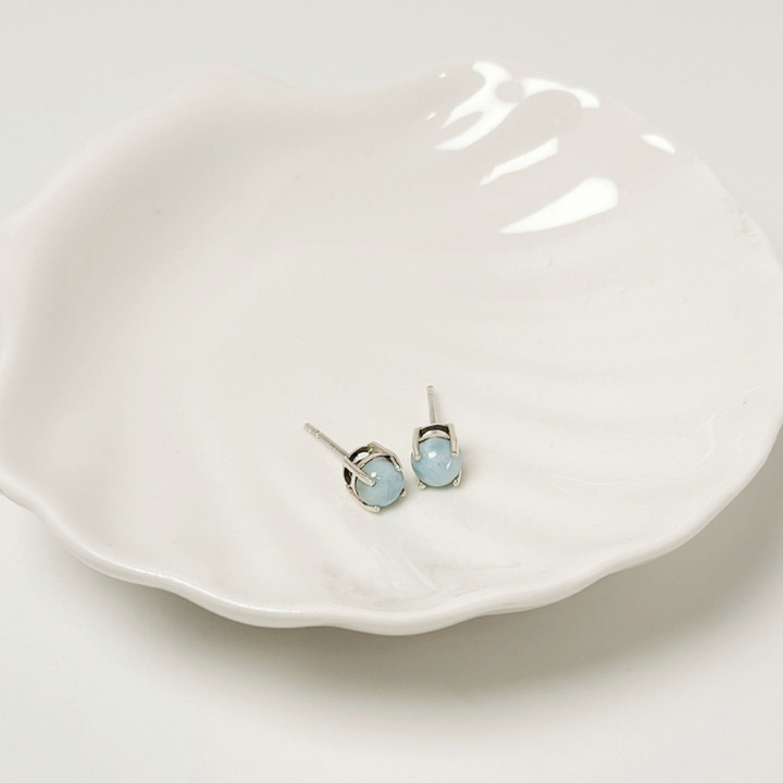 Larimar Earrings: Calm, Stress Relief and Positive Energy