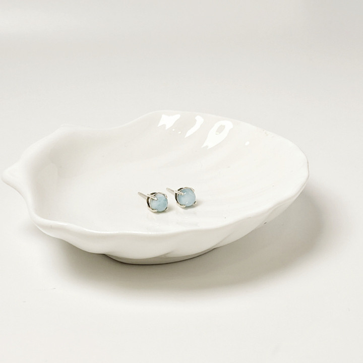 Larimar Earrings: Calm, Stress Relief and Positive Energy