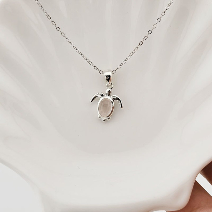 Sterling Silver Turtle Necklace: Stability, Longevity and Luck