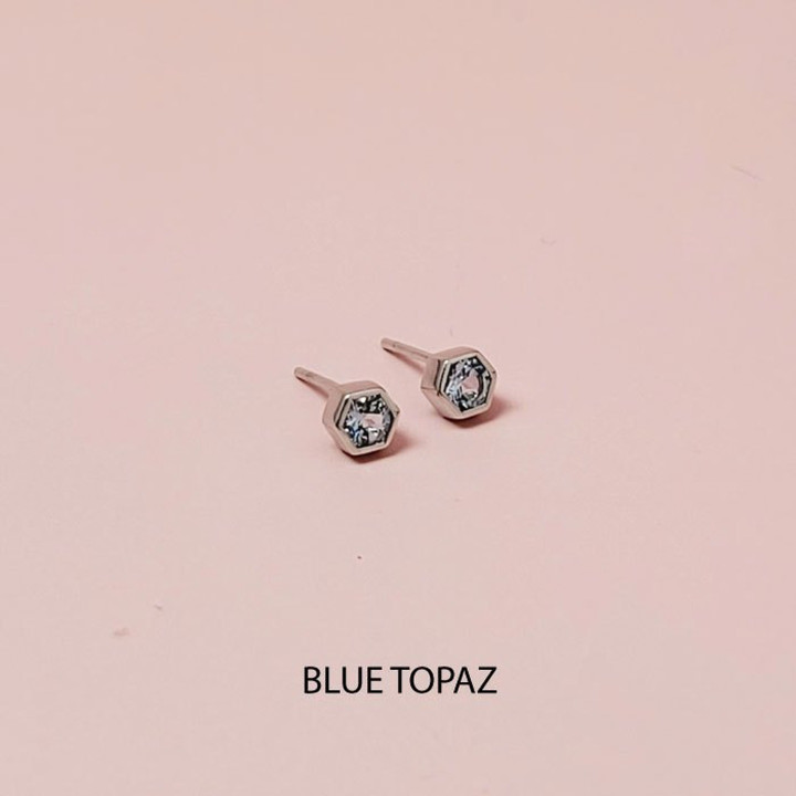 Genuine Gemstone Earrings | Sterling Silver | Balance and Harmony