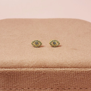 Evil Eye Earrings | CZ Collection Protection Jewelry