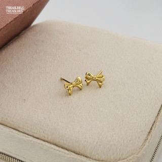 Sterling Silver Ribbon Earrings - Elegant and Delicate Jewelry
