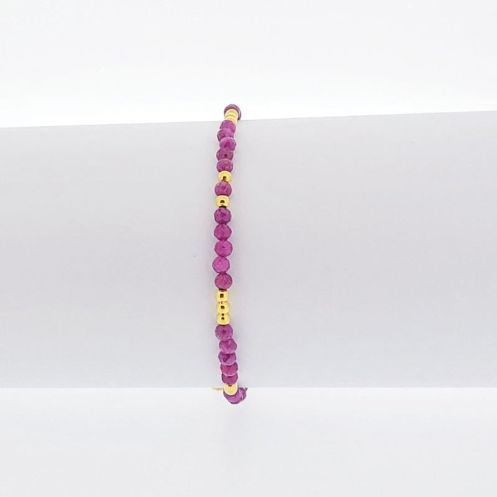 Sterling Silver Ruby Bracelet: Boost Health and Power