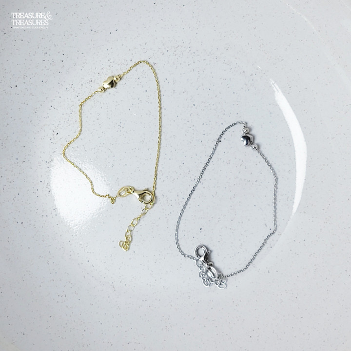 Pulsera Corazón Amor Infinito: Regalo de joyería minimalista