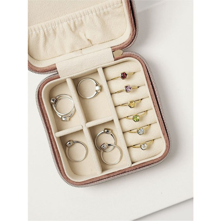 Anillos de plata de ley con piedras preciosas: Suerte y energía positiva