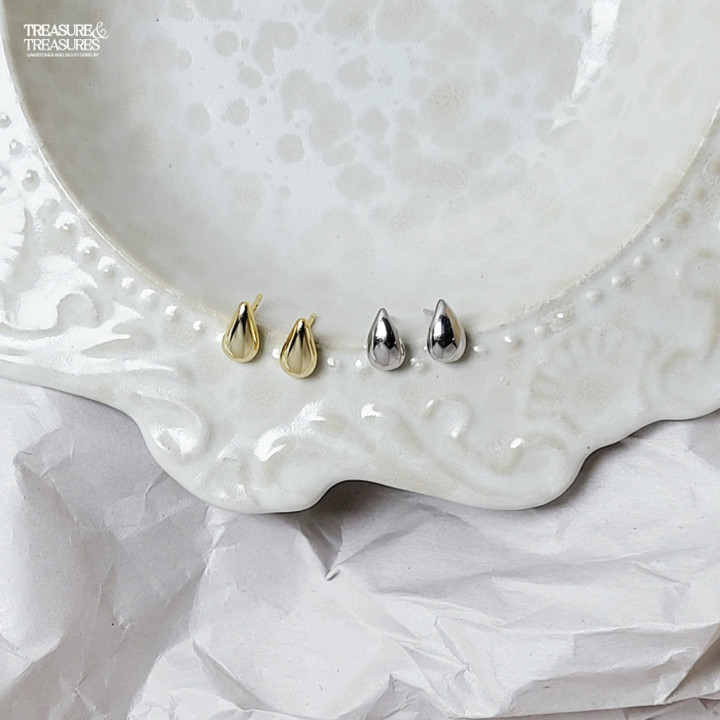Pear Earrings - Simple and Elegant Everyday Jewelry