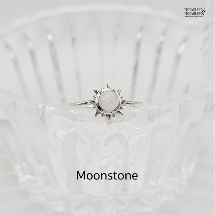 Sterling Silver Lucky Sun Ring | Treasure and Treasures Jewelry