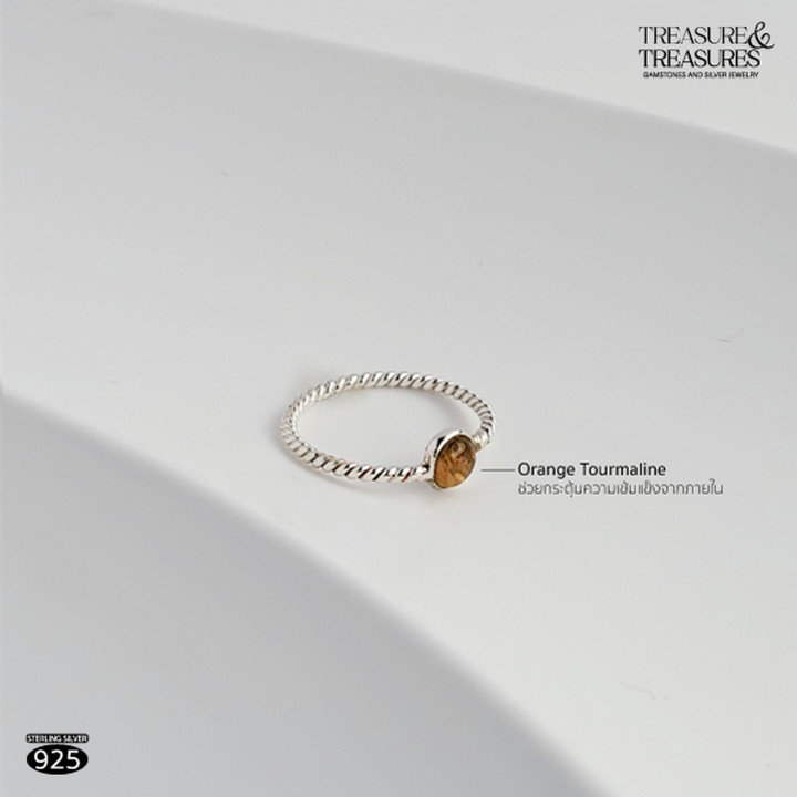 Strahlender runder Turmalinring – Elegantes Schmuckdesign