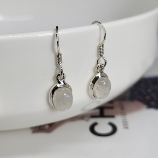 Sparkling Sterling Silver Gemstone Earrings (Hypoallergenic)
